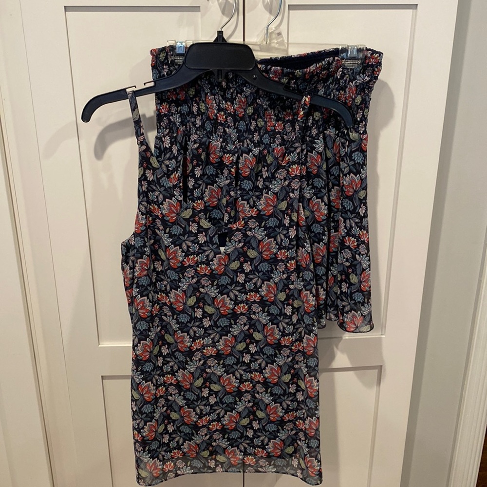 Cabi Floral Top and Skirt